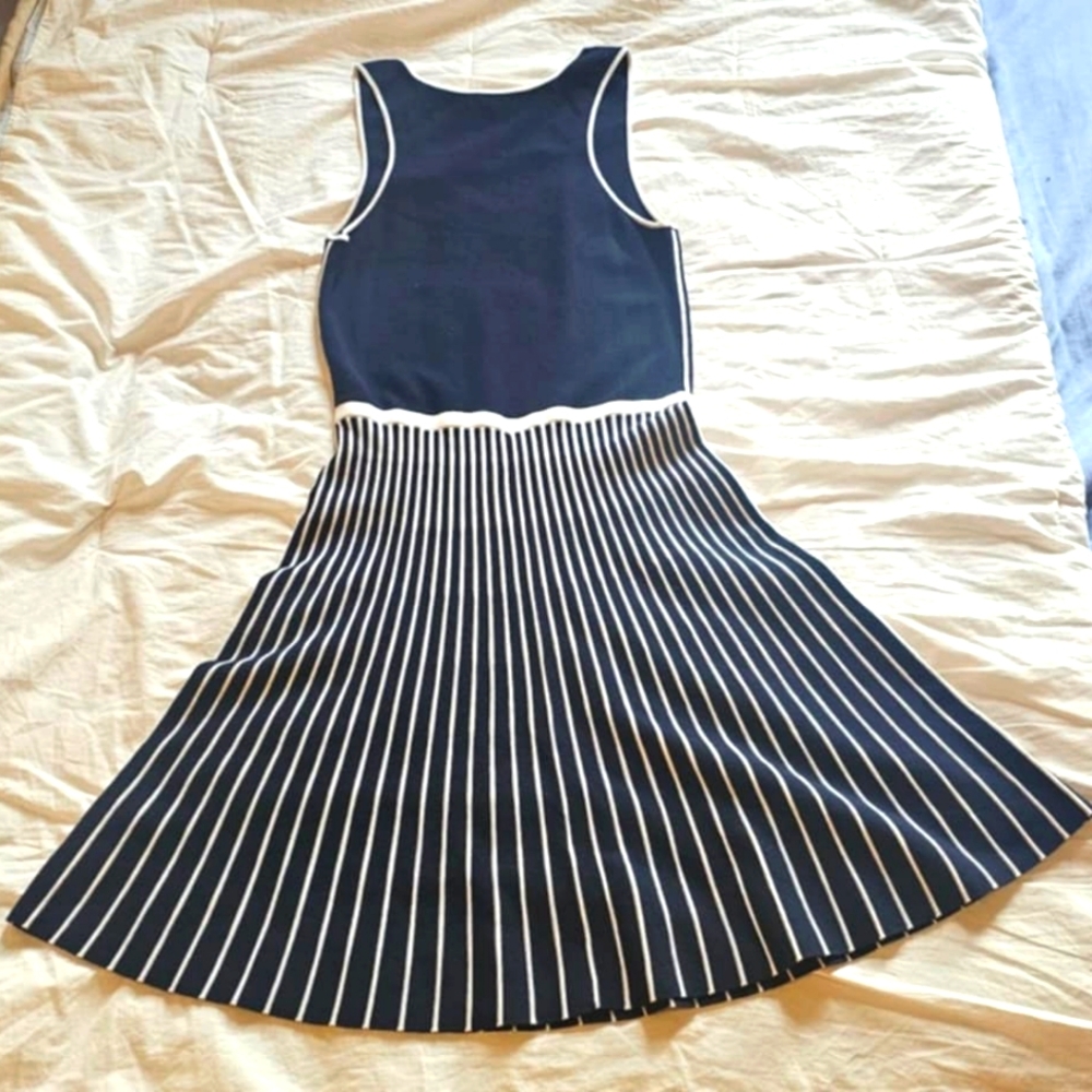 Banana Republic Pleated Sweater Dress